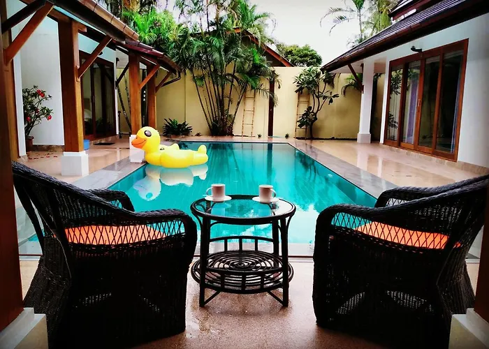 Orange Palm Pool Villa
